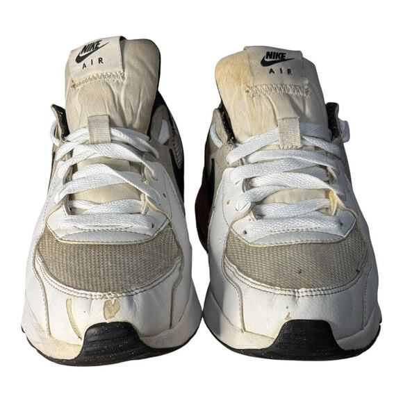 Nike Air Max Excee Women’s Size 9 White Black Pink Metallic Silver Running Shoes - Picture 3 of 8